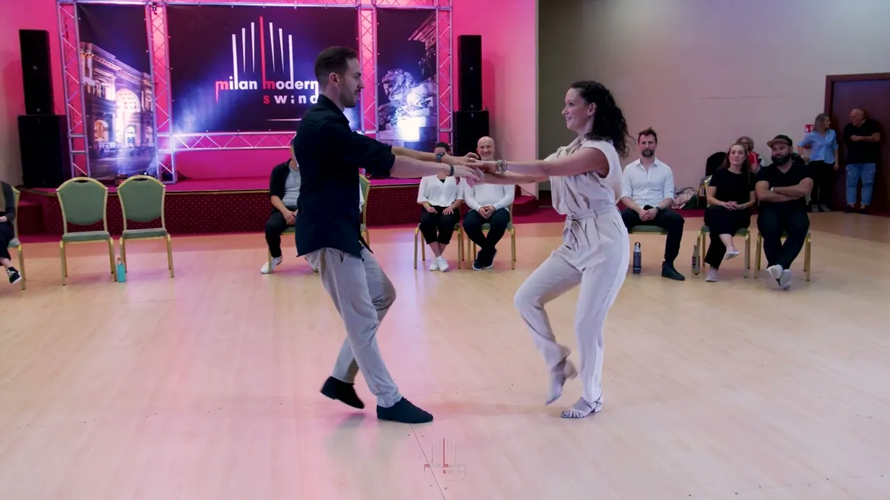 Damien Favier & Amandine Favier - 1st place Strictly Open Finals - Milan Modern Swing 2024