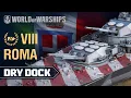 Download Lagu Dry Dock: Roma — Italian battleship | World of Warships