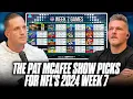 The Pat McAfee Show Picks Predicts Every Game For NFL s 2024 Week 7 Weekend