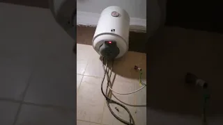 انفجار سخان المويه 