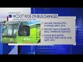 MCDOT Ride On bus changes