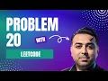 Solving Leetcode Problem 20 Valid Parentheses