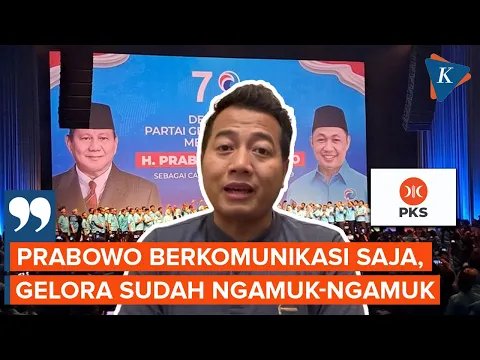 Download MP3 Gelora Dinilai Akan Ngamuk jika Prabowo Komunikasi dengan PKS
