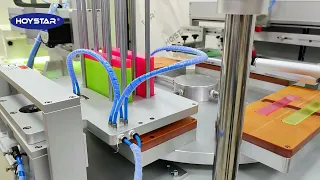 How to Print Stationery Ruler Protractor Full-Auto Screen Printing Machine for Rulers