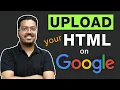 How to upload your HTML file on Internet for FREE Techno Brainz