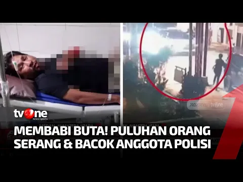 Detik-Detik Rumah Polisi Dirusak Massa, Korban Terluka Akibat Sajam