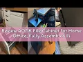 Review AODK File Cabinet for Home Office Fully Assembled Filing Cabinet 2 Drawer Rolling File Cabin