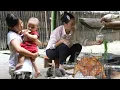 Download Lagu 🔥 Grill a Whole Chicken to Enjoy With My 2 Daughters - Cooking - Grow Ginger 🌿