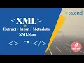 How To Extract Xml Data From File In Talend Talend Xml Parsing Check It Out 2020