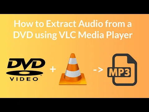 Download MP3 How to Extract mp3 Audio from a DVD using VLC Media Player