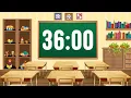 36 Minute Timer with Fun Playful Kids Music Instrumental Countdown