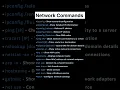 Network Commands For Windows