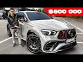 Driving 900 HP BRABUS GLE 63 based on Mercedes-AMG GLE 63 S Coupe 500 000 BRABUS 900 ROCKET