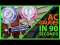 AC Gauges Explained In 90 Seconds