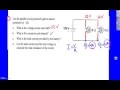 Parallel Circuit worksheet example