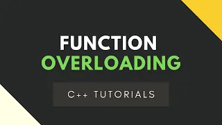 C Tutorials - Function Overloading