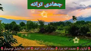 جھادی ترانہ پشتونظم زہ مجاھدزوان یمہ عصت اللہ جرار شھنازالرحمن آصف شاعرعبدالجلیل توحیدیار پشتونعت 