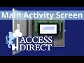 HighpowerOne Access Control System Tutorials Pt 2 Main Activity Screen