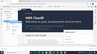 aws Cloud9