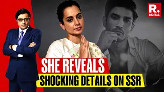 kangana ranaut gives chilling details of sushant singh rajput ssr death