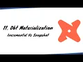 Dbt Materializations - Incremental Snapshot data build tool Slowly Changing Dimension SCD Type 2
