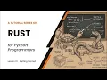 1 Getting Started Rust for Python Programmers Bangla Tutorial