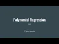 Part 3 Polynomial Regression Implementation in Python