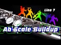 Concert Ab Scale Buildup -