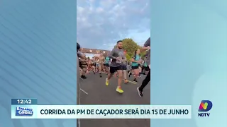 Inscrições abertas para corrida da Polícia Militar em Caçador
