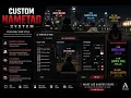 FiveM Custom Nametag UI ESX Script Showcase