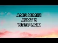 Download Lagu Amis Mimiti Azmy Z (Video Lirik) Lagu Sunda Jawa Barat #videolyrics #laguviraltiktok #lagusunda