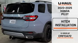 2023-2025 Honda Pilot U-Haul Trailer Hitch Installation CMF13472