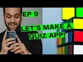 Make a quiz app using JavaScript HTML and CSS