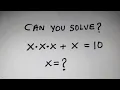 Lagu can you solve? | A Nice Math Algebra Problem | Math Olympiad Question 