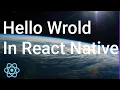 Coding React Native in Vim Hello World StyleSheet Guide