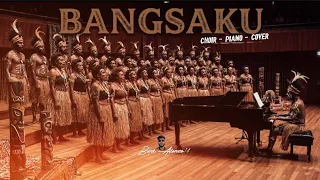 bangsaku cover choir with lyric by ba14 coversong music papua 