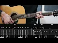Radiohead - Just (Guitar lesson with TAB)