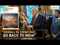 MAGA Rage Over Diwali: Hindu Festival Branded 'Un-American,' 'Demonic' Despite Trump’s Celebration