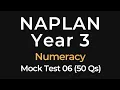 NAPLAN Practice Test - Numeracy