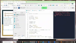 Python Strings Week 3