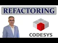 CODESYS Refactoring Updating the name of variables and other objects