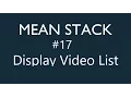 Mean Stack Tutorial - 17