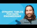 Building Cost-Effective Real-Time Pipelines with Snowflake Dynamic Tables