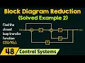 Block Diagram Reduction Solved Example 2