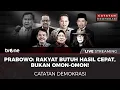 [LIVE] Rakyat Butuh Hasil Cepat, Bukan Omon-Omon! | Catatan Demokrasi tvOne