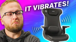 this chair vibrates im intrigued cooler master motion 1