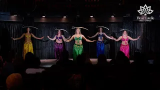 Swords Belly Dance to FOG EL NAKHEL (Said Mrad) - Fleur Estelle Dance Company