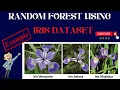 Example of machine learning classification technique on Iris Dataset using Random Forest