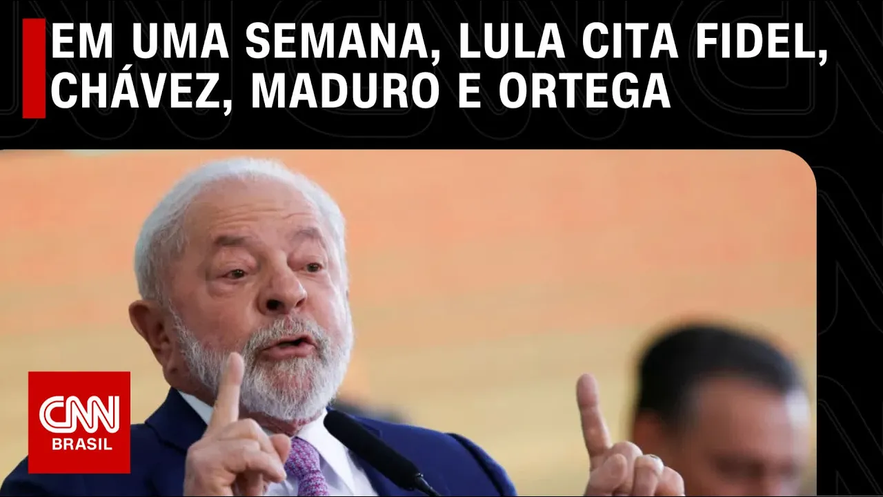 Em uma semana, Lula cita Fidel, Chávez, Maduro e Ortega | CNN ARENA