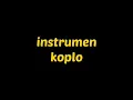 Lagu Instrumen koplo,tanpa vokal